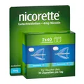 Produktbild: NICORETTE Lutschtabletten mit 4 mg Nikotin – freshmint Geschmack – diskret mit dem Rauchen aufhören – für Raucher von mehr als 20 Zigaretten/Tag – 80 St.