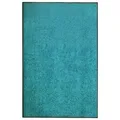 Produktbild: Türmatte Fußmatte Waschbar Cyan 120x180 Cm Schmutzfangmatte Türvorleger