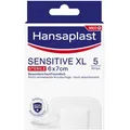 Produktbild: Hansaplast Sensitive Wundverband steril 6x7 cm 5 St