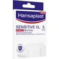 Produktbild: Hansaplast Sensitive Wundverband XL steril 6 x 7 cm 5 St