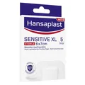 Produktbild: Hansaplast SENSITIVE XL Wundverband steril 6x7 cm · 5 St · PZN 16760138