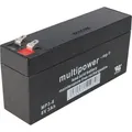 Produktbild: Multipower Blei-Akku MP3-8 Pb 8V / 3Ah - Schwarz