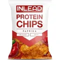 Produktbild: Inlead Protein Chips (6x50g) Paprika - Funktionelle Lebensmittel - Eiweiß-Snacks
