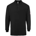 Produktbild: Polo Manches Longues Antistatique Résistant Aux Flammes Couleur : Noir Taille Xxl - Portwest