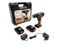 Produktbild: Akkubohrschrauber BLACK+DECKER BCD003C2K Schlagbohrmaschine 18V 1,5Ah B-WARE