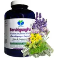 Produktbild: BERUHIGUNG Pur 6 beruhigende Kräuter 360 Kapseln Baldrian Hopfen Melisse Lavendel Johanniskraut Passionsblume - Ruhe & Entspannung NATUR pur