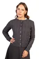 Produktbild: Trachtl Marie Jacke - Trachtenjacke Strickjacke Damen in 3 Farben (ORIGINAL TRACHTL) gr. 34-44 (Anthrazit 44)