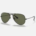 Produktbild: Ray-Ban Aviator Large Metal, ORB3025, Männer Sonnenbrille, Gläser G-15 Grün,