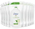 Produktbild: Dove Cremiges Reinigungsmittel Gurke & Grüntee Nachfüllpack 10 x 500 ml (10 Stück)