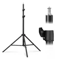 Produktbild: K&F CONCEPT Fotografie Lichtstativ, 280CM Metal Light Stand für Studio-Fotographie, Reflektor, Blitz & Video, einstell Beleuchtungstativ hoch mit Universal 1/4