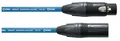 Produktbild: CORDIAL Kabel micro XLR 5 m blau Kabel MICROPHONE Select symmetrisch Standard