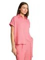Produktbild: Tom Tailor Damen 1049799 Bluse, 40506-Soft Fuchsia Pink, 38