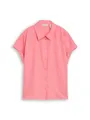 Produktbild: TOM TAILOR Klassische Bluse Loose Fit Bluse mit Leinenanteil
