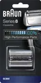 Produktbild: Braun Scherkopf 83M Ersatzscherfolie Klingenblock Series 8 matt silber