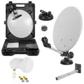 Produktbild: MEGASAT Digitale Camping SAT Anlage Schüssel + Single LNB Koffer Mobile Saugfuss