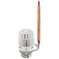 Produktbild: IMI Heimeier Heizkörperthermostat, Thermostat-Kopf K 20-50 °C, weiß, Kapillarrohrlänge 2