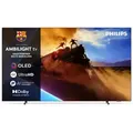 Produktbild: Philips Ambilight 65OLED760 4K OLED Smart TV - 65 Zoll Display mit P5 AI Perfect Picture Engine Ultra HD, Titan OS, Dolby Vision und Atmos Sound - Kompatibel mit Alexa und Google Sprachassistent [Energieklasse F]