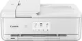 Produktbild: Canon PIXMA TS9551Ca Drucker Farbtintenstrahl Multifunktionsgerät DIN A4 A3 (Drucker A3, Scanner, Kopierer, 5 Separate Tinten, WLAN, LAN, Print App, 2 Papierzuführungen, Duplexdruck) weiß