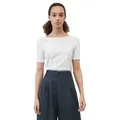 Produktbild: Marc O'Polo T-Shirt T-shirt, short-sleeve, boat-neck weiß XL (42)