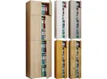 Produktbild: VCM XXL Büroschrank mit 5 Fächern und einem Aufsatz moderner Aktenschrank mit Drehtüren Maße ca. H. 223 x B. 70 x T. 39 cm – Lona 5-Fach
