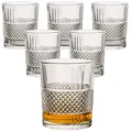 Produktbild: gouveo 6er Set Whisky-Gläser 320 ml Crystal - Whisky-Set Gläser im nostaltigen Design - Trinkgläser für Scotch, Cognac, Branntwein - Geschenkset für Männer und Whisky-Liebhaber