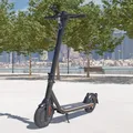 Produktbild: Elektro Scooter mit Straßenzulassung ABE E-Scooter 20 km/h Aluminium Elektroroller eKFV Zulassung Faltbar Roller EScooter - schwarz