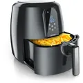 Produktbild: Arendo XXL Heißluftfritteuse, 5,2l, 7 Programme, fettfreies Frittieren