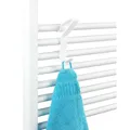Produktbild: Wenko-Wenselaar GmbH & Co. KG WENKO Flexi Universal Haken für Handtuchheizkörper, Praktisch für Handtücher, Badetücher, Duschtücher und Bademäntel, 1 Stück 22850100