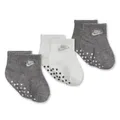 Produktbild: Nike Baby Core Futura Gripper Socken, Dk Grey Heather, 6/12 Monate