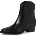 Produktbild: Tamaris Damen Westernstiefelette 37 - Schwarz - 37