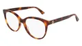 Produktbild: Occhiali da Vista Donna Gucci GG0329O Logo 002 Montatura a Gatto Cat Eye Havana
