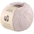 Produktbild: LANA GROSSA Summer Cashmere| Feines Kettengarn aus Baumwolle und Kaschmir | Handstrickgarn aus 90% Baumwolle & 10% Cashmere | 5g Wolle zum Stricken & Häkeln | 210m Garn FB 9