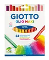 Produktbild: GIOTTO 90293100 Ölpastellkreiden, Maxi, mehrfarbig, 24 Stück