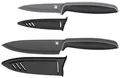 Produktbild: WMF Messerset Touch 2-tlg. schwarz – Cromargan® Edelstahl 18/10, poliert