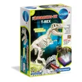 Produktbild: Clementoni Galileo Ausgrabungs-Set T-Rex Dinosaurier fluoreszierend Skelett