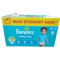 Produktbild: Pampers Baby-Dry Größe 5, 94 Windeln, 11 kg - 16 kg, eine bequeme Nacht bis zu 1