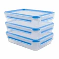 Produktbild: Emsa Clip & Close 2.0 Frischhaltedose 3er Set Frischhalte Dose Transparent 1.2 L