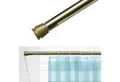 Produktbild: tinycurtains Klemmstange Teleskopstange 55-90 cm Türvorhangstange Duschvorhangstange Badstange, Ø 0.22 mm, 1-läufig, ausziehbar, klemmbar, geklemmt, Metall, Stange für Türvorhang ohne Bohren stufenlos verstellbar rostfrei