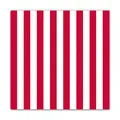 Produktbild: Ambiente Servietten Lunch 33x33cm Stripes Red