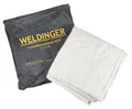Produktbild: Keramik-Schweißschutzdecke SD 14 2x2 m bis 1260°C weiss Schweißermatte WELDINGER