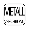 Produktbild: Windaschenbecher verchromt Ø9,5x8cm schwarz Glas APS 564 Bajonettverschluss