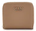 Produktbild: GUESS Laurel SLG Small Zip Around Wallet Geldbörse Dark Taupe braun Neu