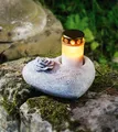 Produktbild: Grabschmuck Herz Liebe Deko Garten Tisch für Grab Kerze 