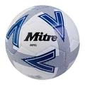 Produktbild: Mitre Impel L30P Fußball, hohe Strapazierfähigkeit, Formbeständigkeit, Weiß/Blau, 5