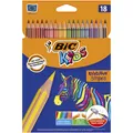 Produktbild: Eco Evolution Stripes BIC Kids Buntstifte in 18 Farben