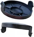 Produktbild: 2x Spulendeckel Spulenabdeckung Haube für Elektro Rasentrimmer Gardenline, Einhell, King Craft, Top Craft, RT, GLR, GLT, KCR, TCR, GLR 450 451 452 453 454 455 456 457 458 459