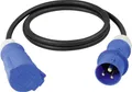 Produktbild: AS Schwabe 61489 Strom Verlängerungskabel 16A Schwarz/Blau 1.5m H07RN-F 3G 2,5mm²