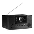 Produktbild: TechniSat DIGITRADIO 570 CD IR – Stereo DAB+ Internetradio (CD-Player, WLAN, UKW, Bluetooth-Audiostreaming, Spotify, USB, Wecker, Wifi Streaming, AUXin, Equalizer, Fernbedienung, 2 x 5 Watt) schwarz
