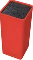 Produktbild: ECHTWERK EW-MB-0135 Universal-Messerblock Square mit Borsteneinsatz, rot, Kunststoff