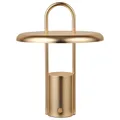 Produktbild: Stelton portable Tischleuchte Pier, Lampe, Eisen, ABS Kunststoff, Brass, 614-2